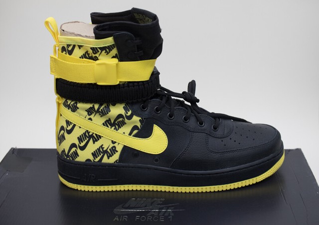 nike sf air force 1 yellow