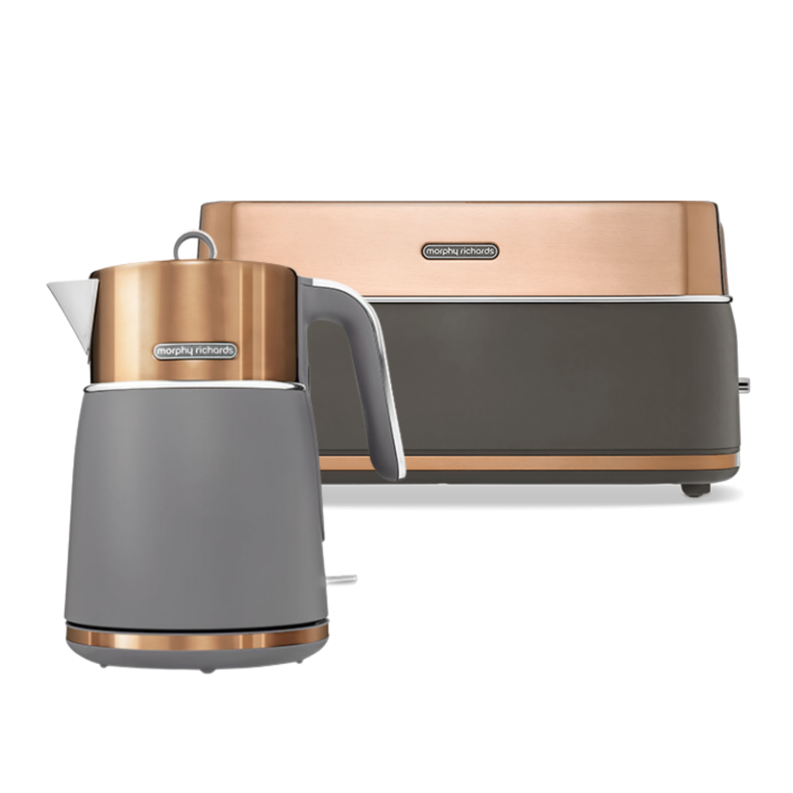 Morphy Richards Copper Signature 1.5L Kettle & 4 Slice Toaster - Image 2