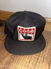Vintage USA MADE Case Patch Ditch Witch Snapback Cap NOS