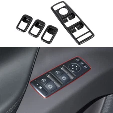 For Tesla Model X S 2015-2024  Door Armrest Window Lift Cover Trim Accessories