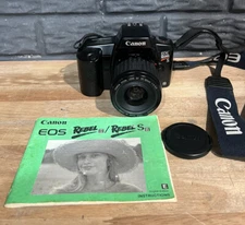 Canon EOS Rebel S II 35MM Film Camera W 35-80MM Lens - No Battery