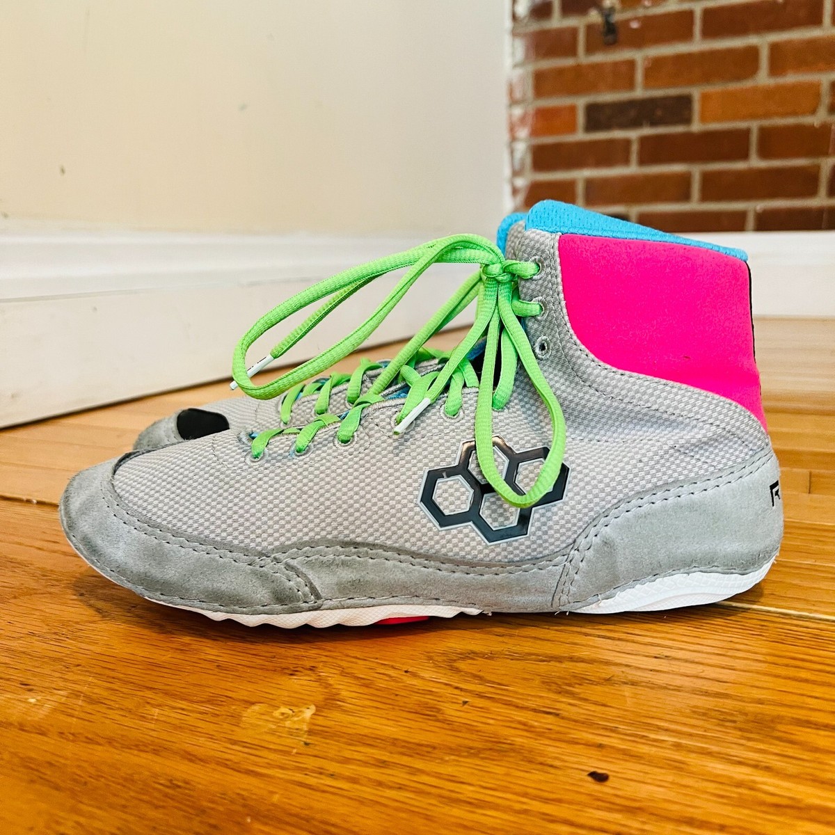 Rudis Colt 2.0 Wrestling Shoes Magenta Lime Gray Mens Size 8 Flexible Light RUDIS Colt 3.0 Adult Wrestling Shoes - Tactical Gray - Gear  main image 4