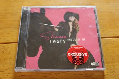 SHANIA TWAIN ''QUEEN OF ME'' CD {PA} [NEW SEALED] *CRACKED CASE* BONUS SONGS