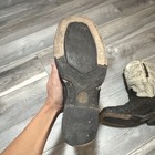 Dan Post DP2805 Men's Western Boots Size 9 Black Leather Rubber Sole — photo 9