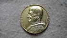 Vintage Pope Paul VI and Pope Pius X Gold Plated Medallions ; T1 — photo 4