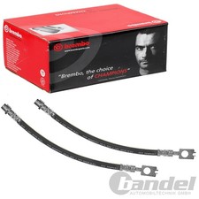 2x BREMBO BREMSSCHLAUCH HINTEN RECHTS+LINKS für AUDI A4 (8E2) SEAT EXEO (3R2)