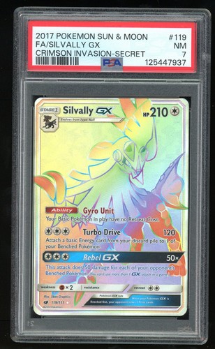 Silvally-GX graded PSA 7 for sale on eBay