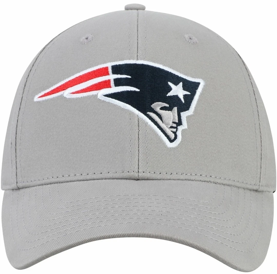 New England Patriots Youth Gray Embroidered Baseball Cap