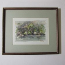 HENRY DOANE CALIFORNIA Japan WATERCOLOR painting IMPRESSIONIST MODERN COLORIST