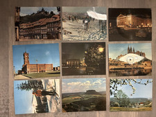 Postkarten Schallplatten 10 Stück 1960-62 Colorvox Verlag Kunstfondes Budapest