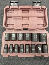 Matco Tools 14 Pc. 1/2" Dr Metric 6. ADV Impact Socket Set - SCPM146VA K7