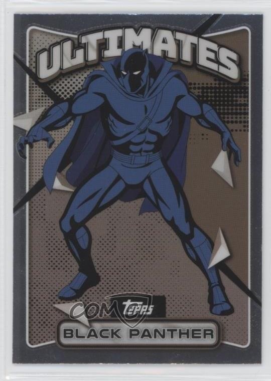2025 Topps Finest X-Men '97 Uncommon Silver Black Panther #51 1b9b