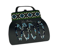 Vera Bradley Ink Blue Colorful Hair Clips Set