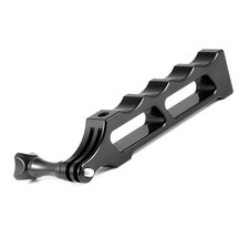 New 1 PC Black Aluminum Handle Selfies Stick Hand Grip Mount For GoPro Camera