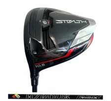 Left Handed TaylorMade Stealth Plus 10.5* Driver, HZRDUS Smoke RDX 6.0 60g