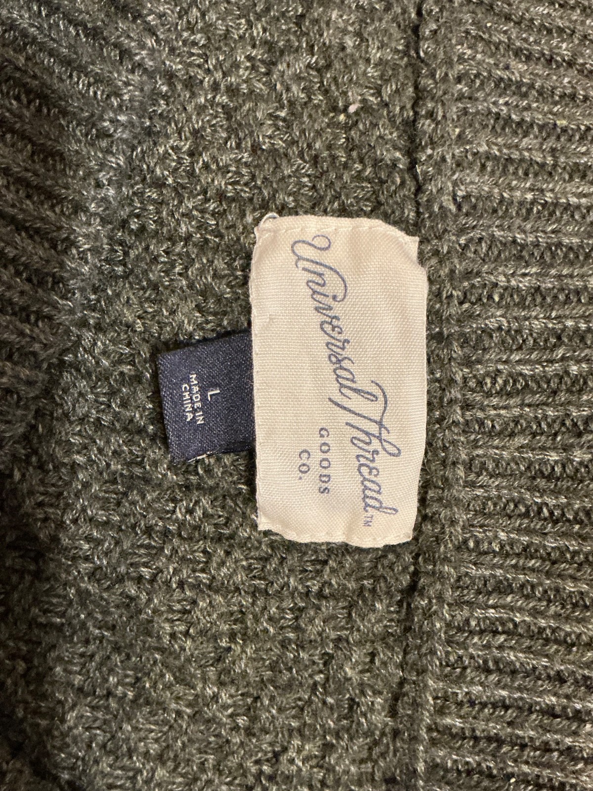 Universal Thread  Green Neck Pullover Sweater  si… - image 6