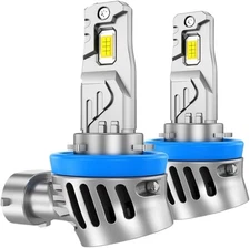 H11 LED Replacement Headlight Bulbs Low Beam 36000LM Super Bright White 6000K