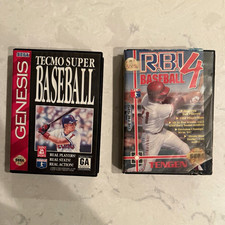 Tengen R.B.I. Baseball 4 Sega Genesis 1991 NTSC-U/C Sports Multiplayer