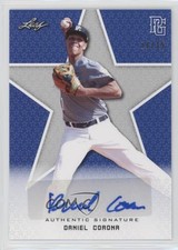 2020 Leaf Perfect Game National Showcase Blue /15 Danny Corona Daniel Auto nd3