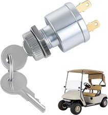 Golf Cart Ignition Switch with 2 Key Compatible with EZGO TXT, Medalist