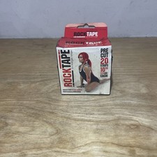 RockTape 5cm X 5m Body Athletic Tape Beige Pre Cut Strips