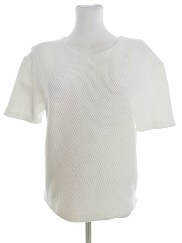 Maillot Cycliste Vintage Le Coq Sportif Acrylique Années 70 - Blanc Manche Courte XL