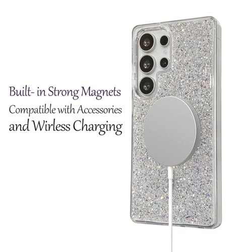 for Samsung Galaxy S25 Ultra Glitter Case for Galaxy S25 Ultra Twinkle Stardust - 第 4/7 張圖片