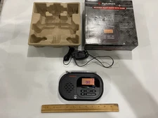 Radio Shack NOAA Weather Alert Radio With SAME & Alarm Clock 1200991 USED