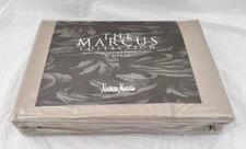 4 pc Neiman Marcus By Sferra Marcus Collection 400 TCTaupe Full Sheet Set NIP