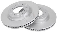 2X Bremsscheibe Beschichtet A.B.S. 17963 FüR Mitsubishi Pajero 4 Van 4WD V98W