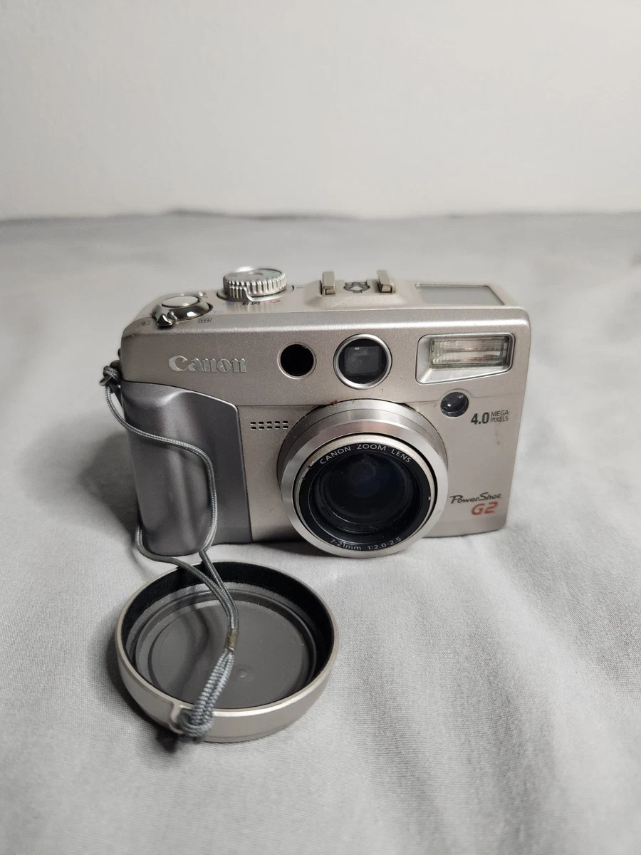 Canon PowerShot G2 Digital Cameras 3-4.9 MP Maximum Resolution for
