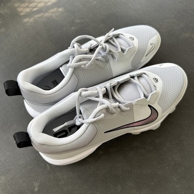 Men FZ0915-002 Nike Force Zoom Trout 9 Pro Low MCS Gray Baseball Cleats 10- 12