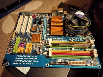 PC BUNDLE - Intel Quad Q6600 + Gigabyte GA-EP35C-DS3R Mainboard + 2GB DDR2 RAM
