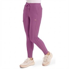 Dusty Mauve Cherokee Scrubs Form Tapered Leg Drawstring Pant CK095 DTMA