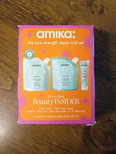 NEW Amika The Kure Strength Repair Trial Set - Shampoo, Conditioner & Mask