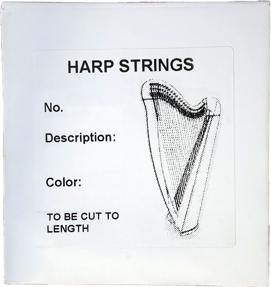Glenluce SINGLE HARP STRING, G23, 4th Octave Nylon core & wound, From Hobgoblin