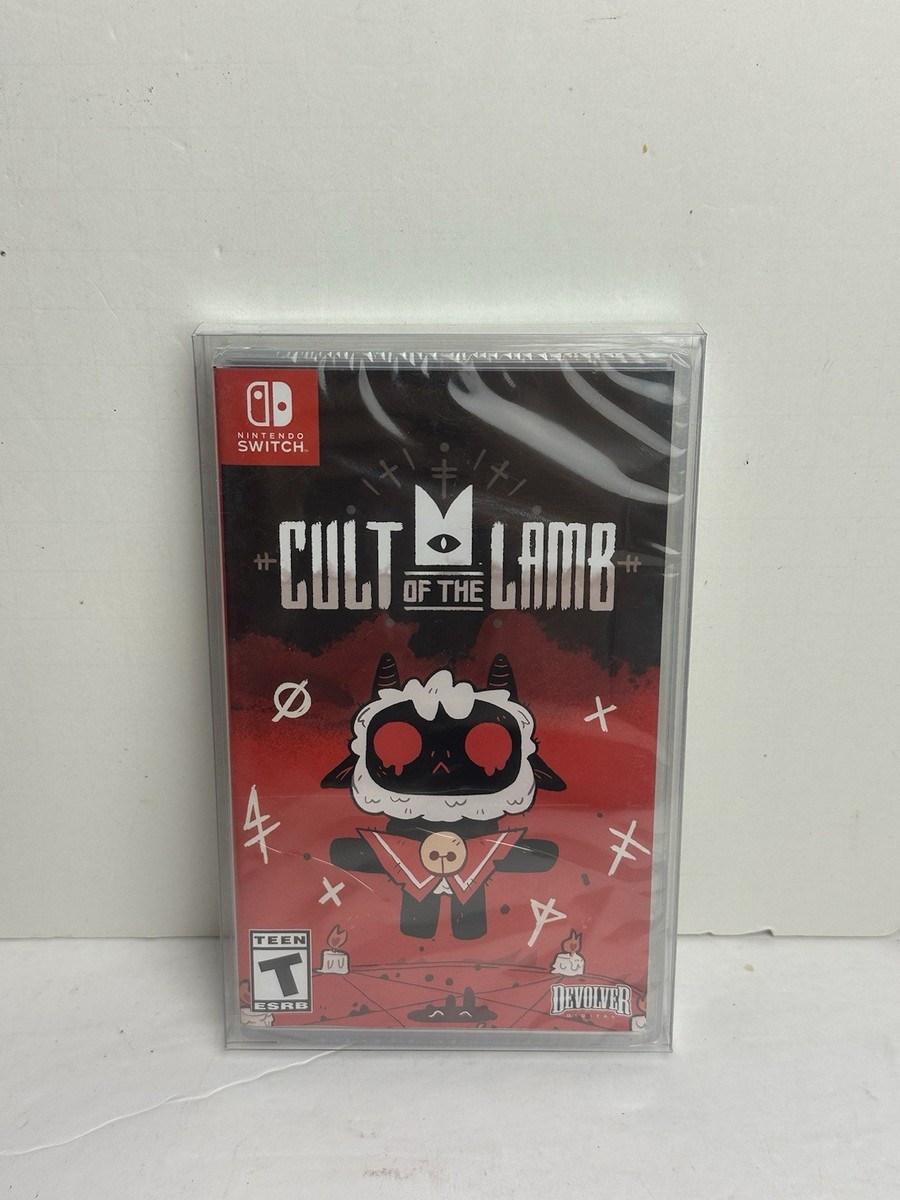 CULT OF THE LAMB Brand New Sealed NINTENDO SWITCH Game Protective