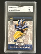 1994 Upper Deck Collector's Choice - Jerome Bettis Crash the Game #C18 GMA 9