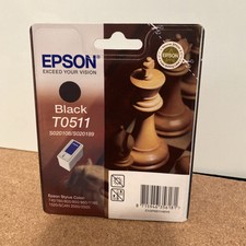 Epson T0511 black ink cartridge (S020108/S020189) Stylus Expired