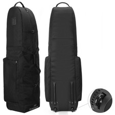 Foldable Padded Golf Travel Bag, Heavy Duty 900D Polyester Golf Club Bag