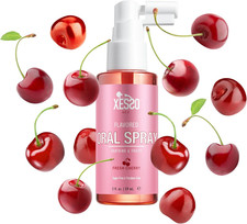 Flavored Oral Spray W/Fresh Cherry Scent 2 Fl Oz, Made in USA | Reduces