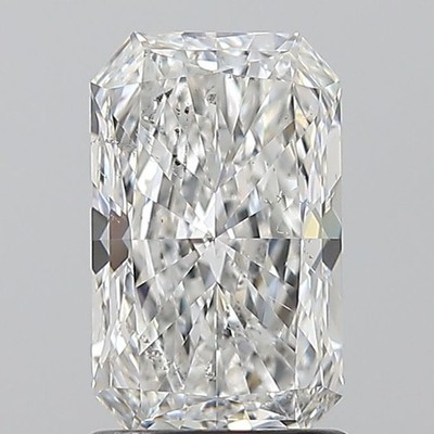 Radiant Cut 1.49 Carat Cert. AGI Natural Mined Diamond Loose E color SI1 clarity