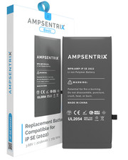 Battery Replacement for iPhone SE 2022 - Basic, AmpSentrix