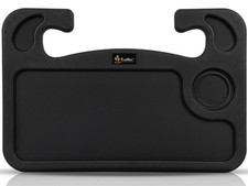 EcoNour 2 in 1 Car Steering Wheel Desk  Tray for 10" x 2" x 11", Black