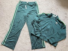 NWT PINK by VICTORIA'S SECRET 2-PC TRACK STAR ZIP LOGO JACKET  PANTS SET XL XXL