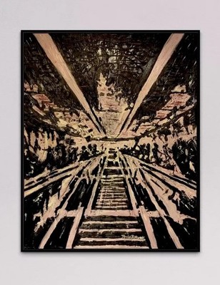 Daniel Pultorak Kunst Öl Gerahmt Unikat Original Malerei Abstrakt Signiert Art