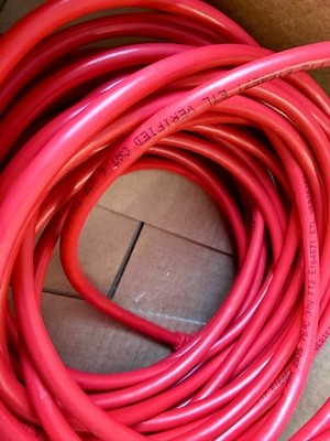 50' Cat 6 Ethernet (Red)