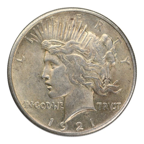 1921 Peace Silver Dollar Very Fine Condition