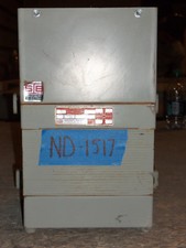 Hevi Duty 2kva Transformer 1 Single Phase 240v/480v-120v/240v Wall Mount