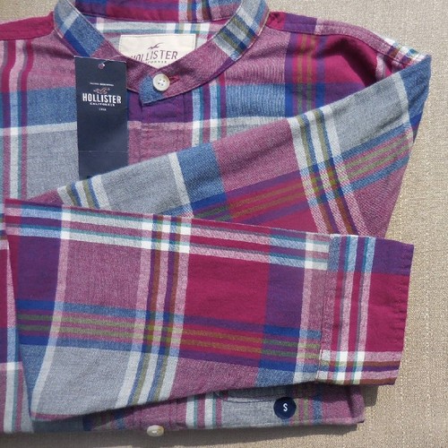 HOLLISTER GUYS CLASSIC SHIRTS all sizes NWT green red blue white orange purple - Picture 7 of 38